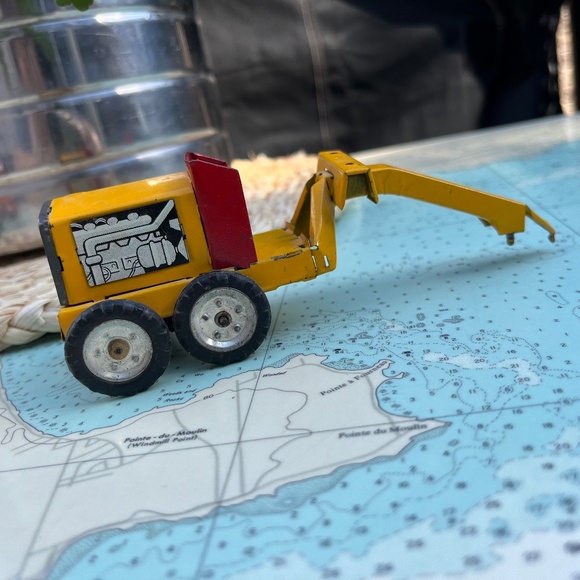Vintage Linemar Farm Equipment Tin Toy Vehicle - Picture 1 of 7